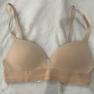 Nude PINK brand Wear Anywhere Pushup Bra -- 32B